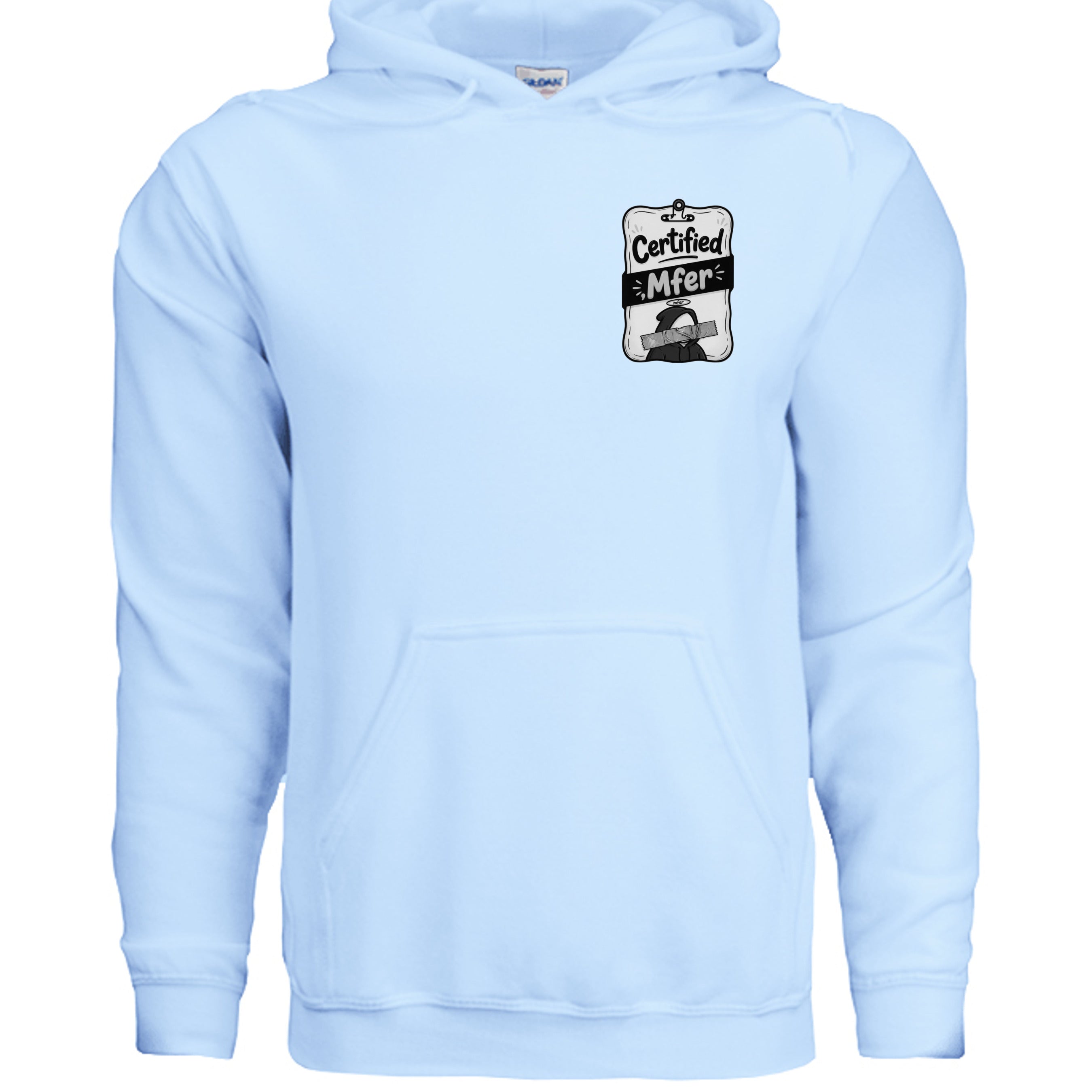 LIGHT BLUE - G185 - FRONT