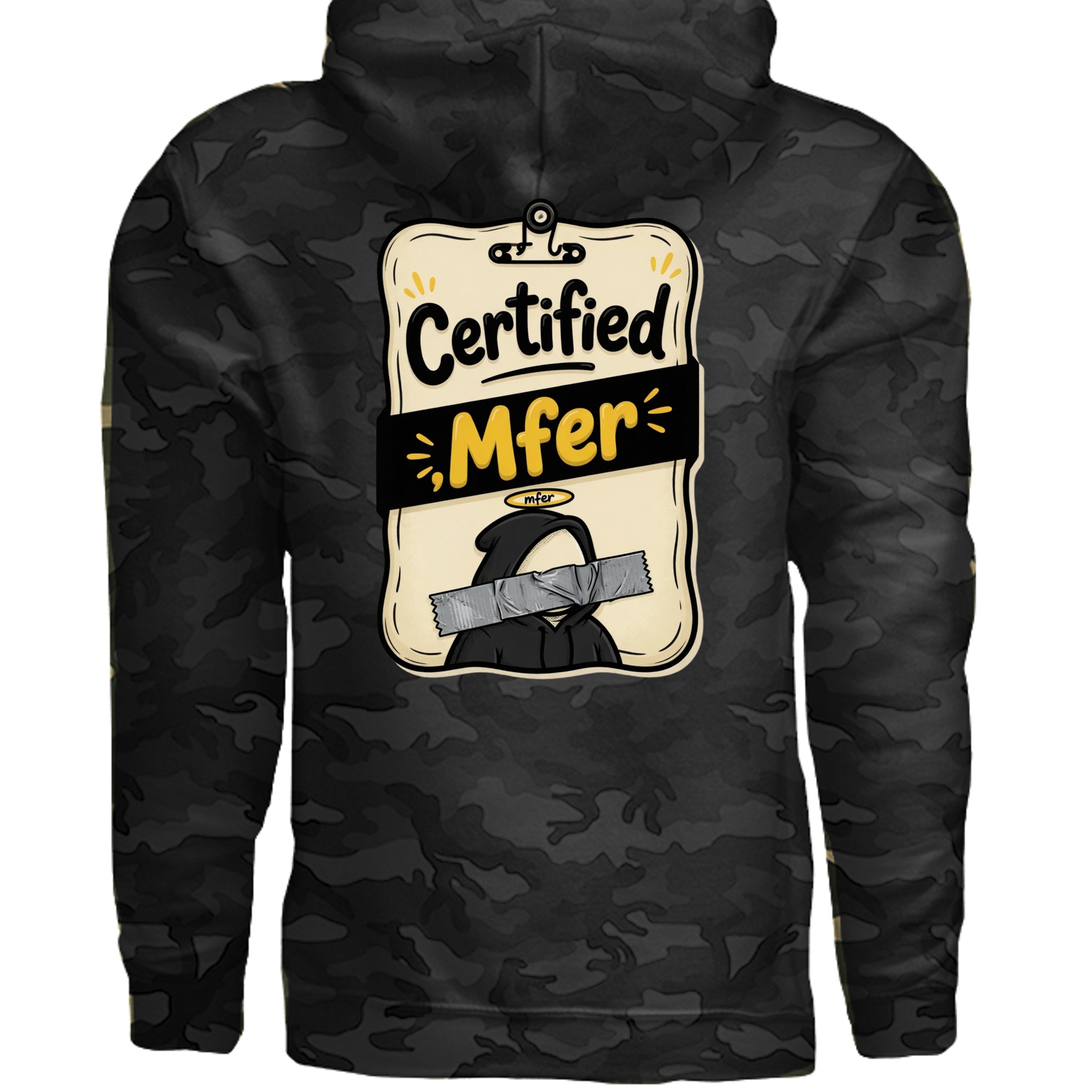 Black Camo - IND4000 - BACK
