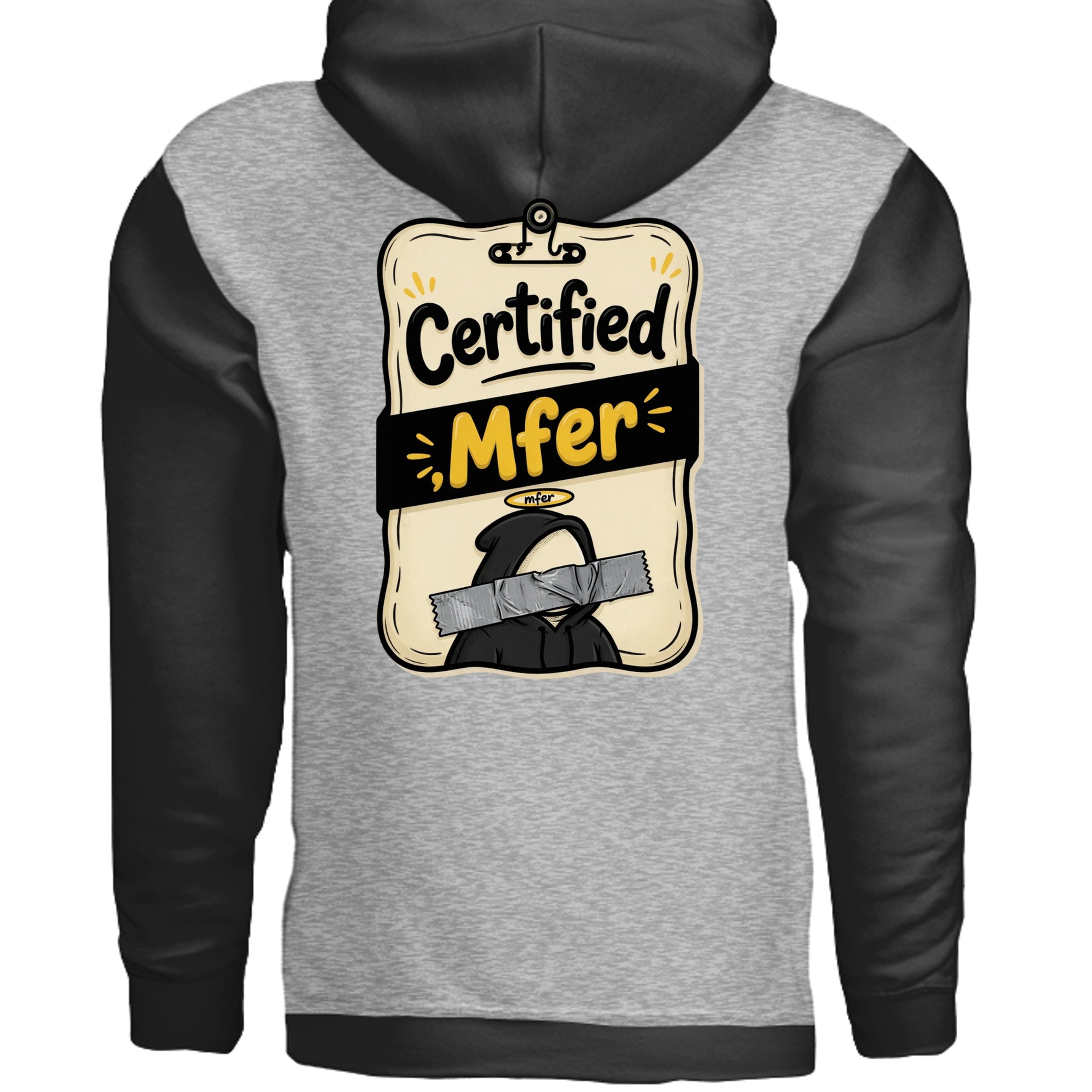 Grey Heather/ Black - IND4000 - BACK