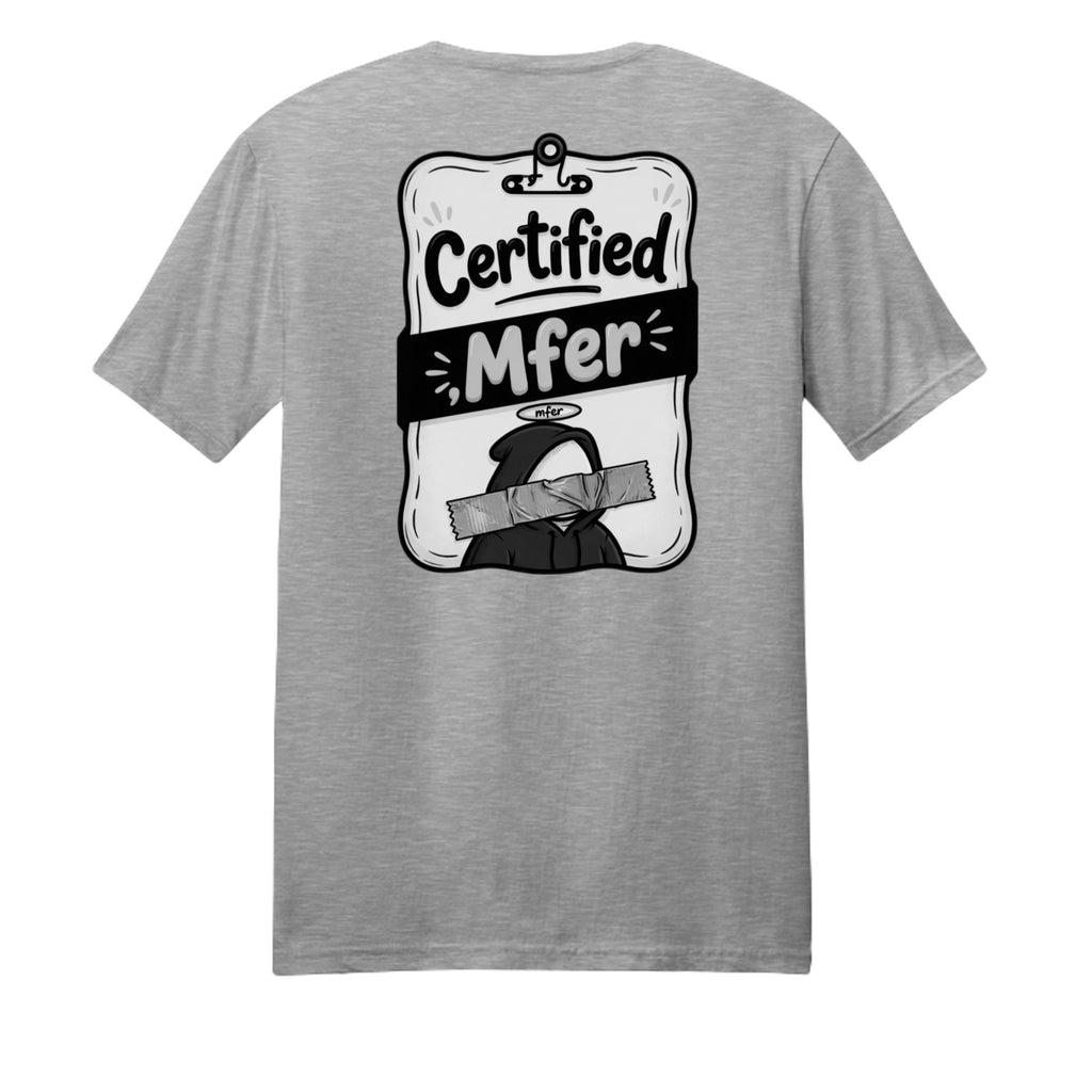 Light Heather Grey - DM108 - BACK