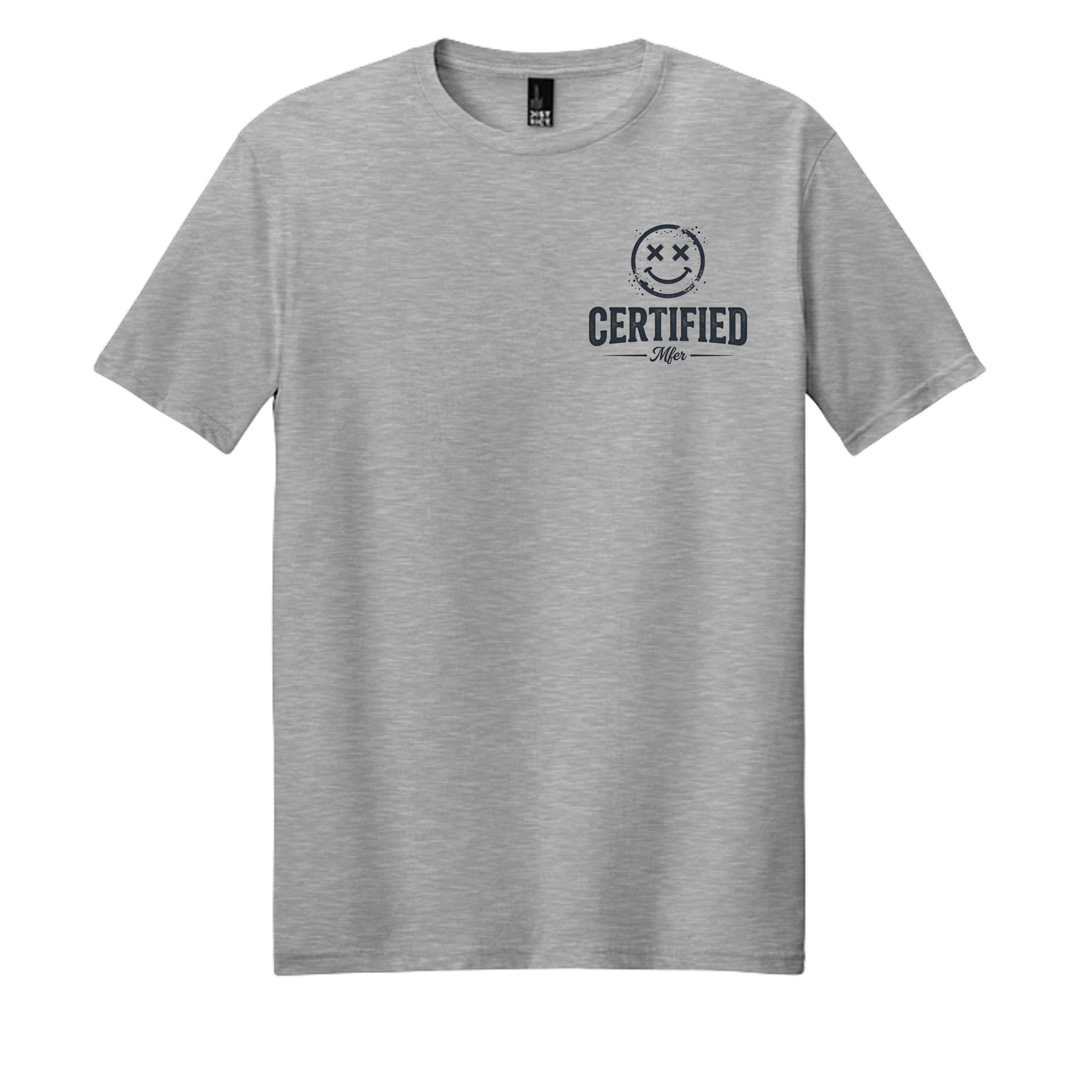 Light Heather Grey - DM108 - FRONT