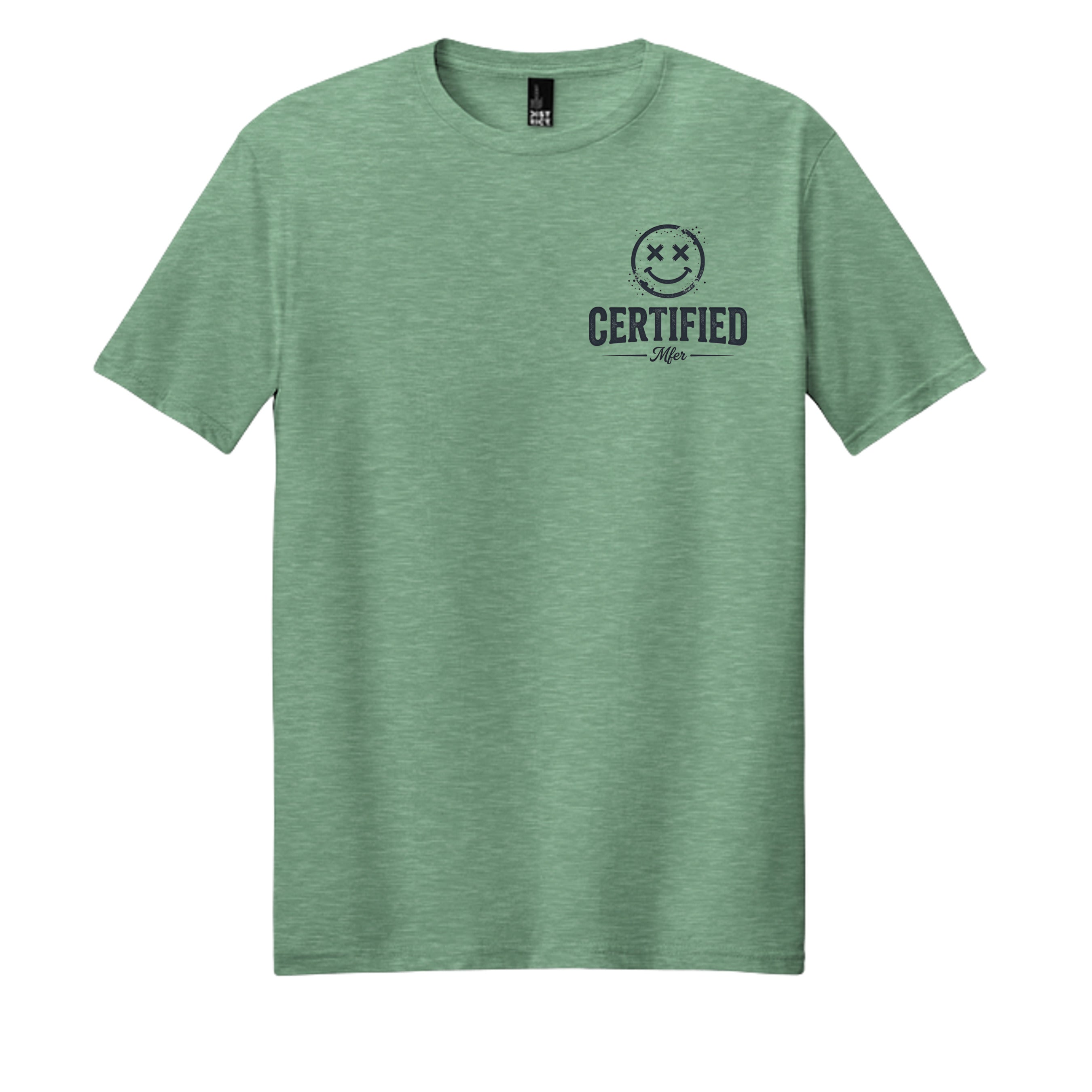 Heathered Dusty Sage - DM108 - FRONT